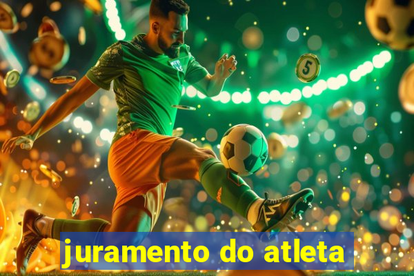 juramento do atleta